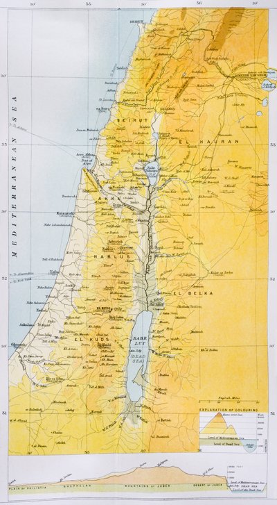 Palestina in de jaren 1890, uit 